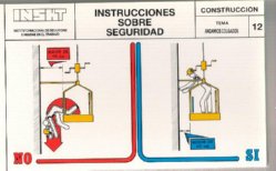 SI - NO CONSTRUCCION ANDAMIOS SI NO INSHT (30)  IMAGEN FOTOGRAFIA
